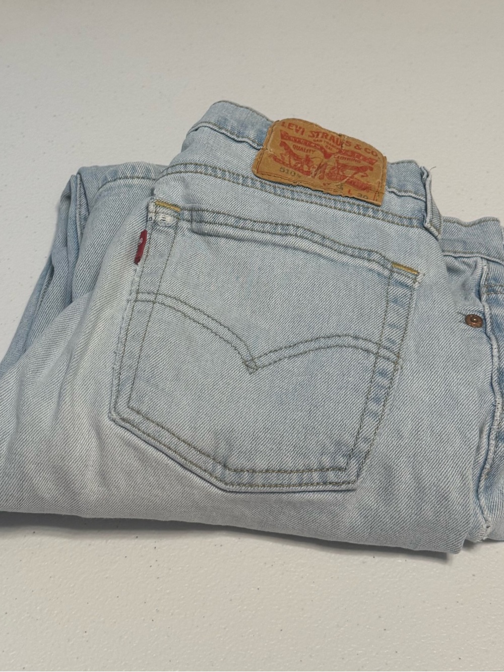 Levi's 510 Men's Light Blue Straight Jeans